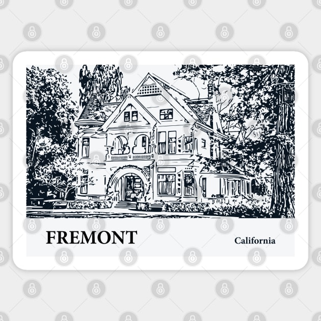 Fremont - California Sticker by Lakeric